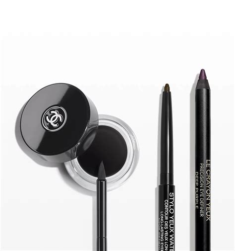 chanel augenmakeup|chanel eyeliner.